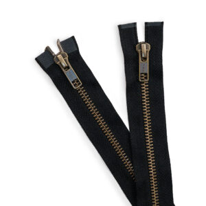 YKK EMPAVONADO # 5 DA DESMONTABLE DOBLE CAMINO