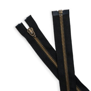 YKK EMPAVONADO # 5 DA DESMONTABLE DOBLE CAMINO