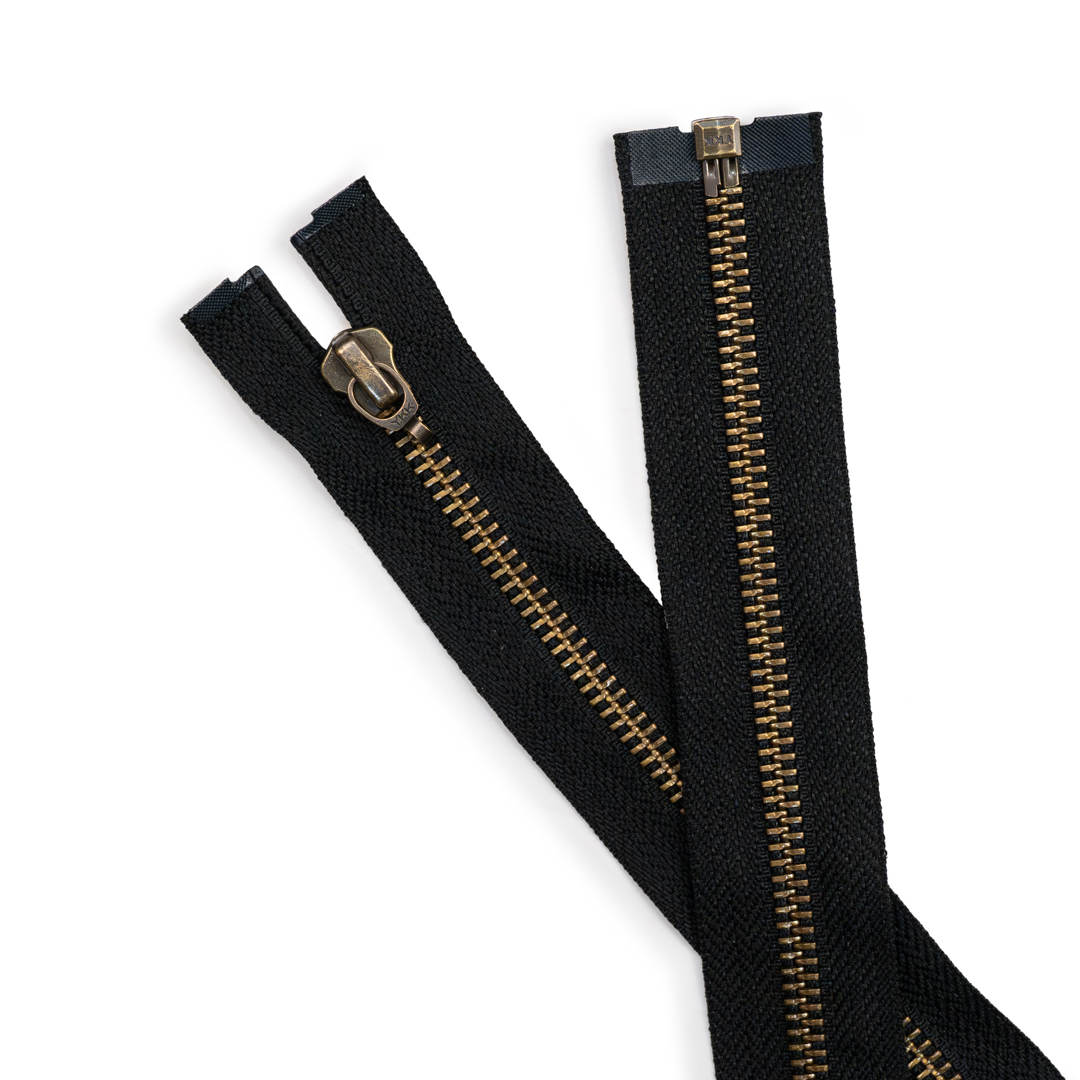 YKK EMPAVONADO # 5 DA DESMONTABLE DOBLE CAMINO