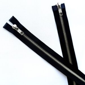 YKK ALUMINIO # 5 DA DESMONTABLE DOBLE CAMINO DA