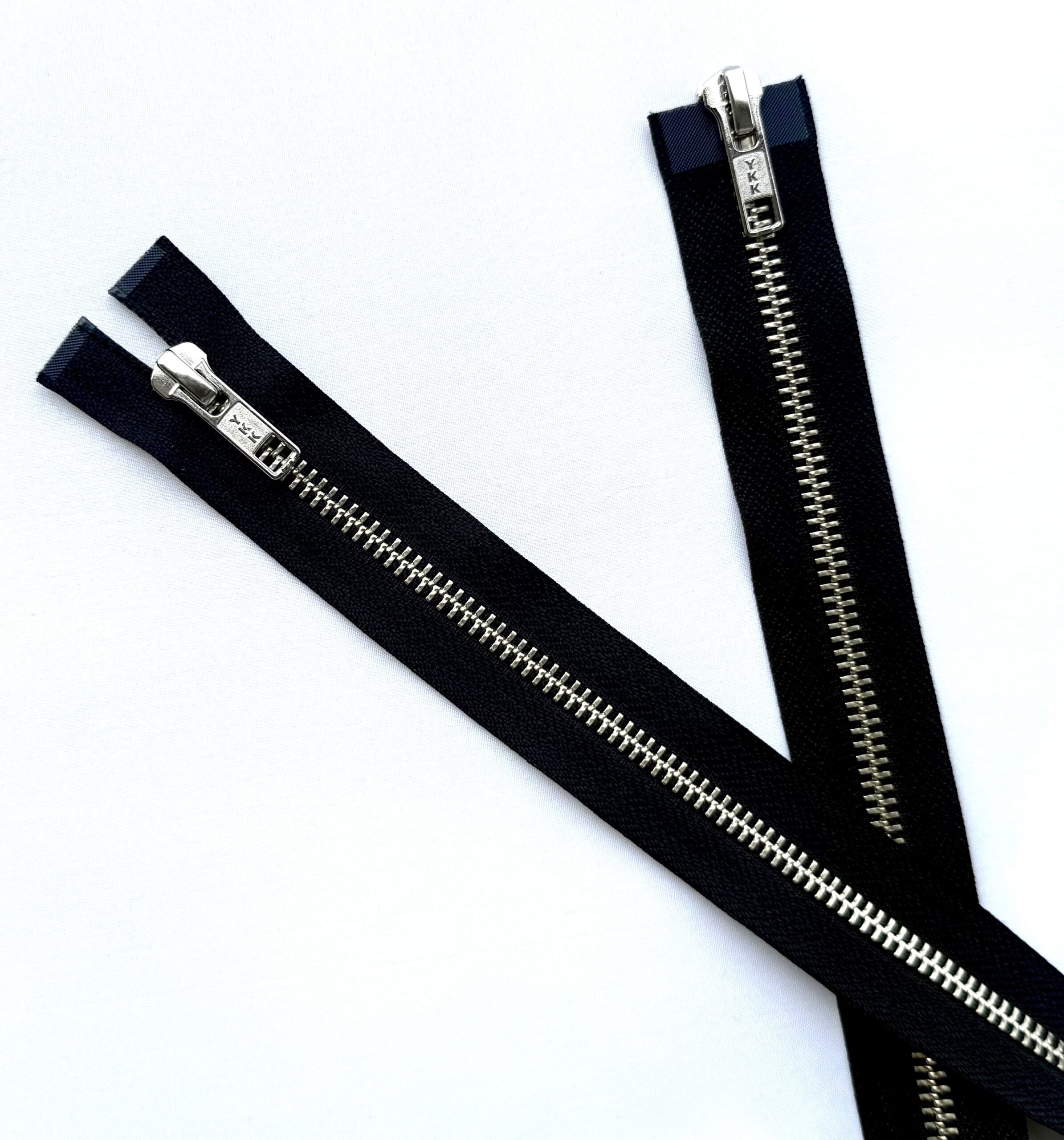 YKK ALUMINIO # 5 DA DESMONTABLE DOBLE CAMINO DA